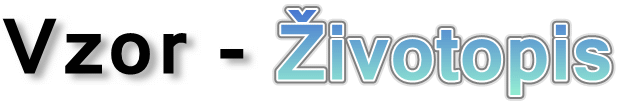 Životopis - vzor